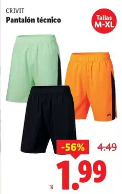 Crivit - Pantalon Tecnico