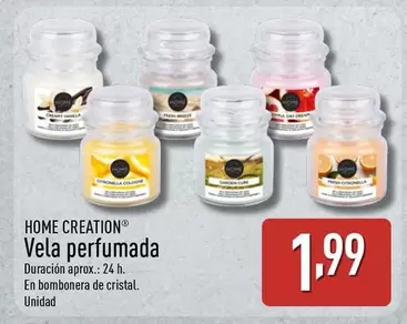 Home Creation - Vela Perfumada
