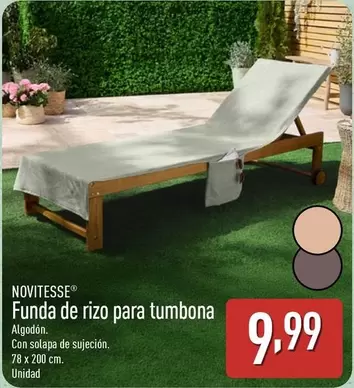 Novitesse - Funda De Rizo Para Tumbona
