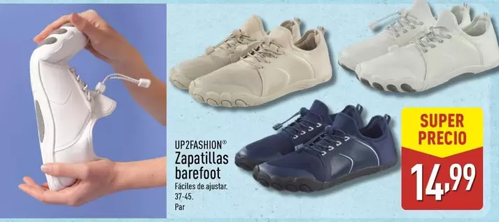 Up2fashion - Zapatillas Baréfoot