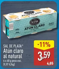 Sal De Plata - Atun Claro Al Natural