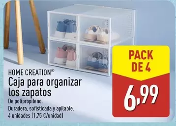 Home Creation - Caja Para Organizar Los Zapatos