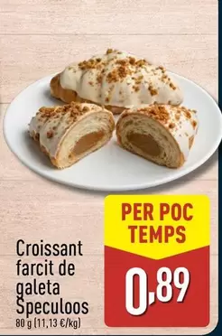 Croissant Farcit De Galeta Speculoos