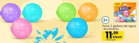 Zuru - Pack 3 Globos De Agua