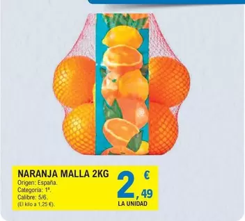 origen - Naranja Malla