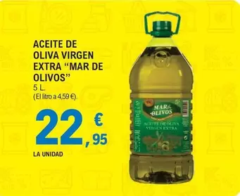 Mar de Olivos - Aceite De Oliva Virgen Extra