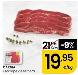 Carnia - Escalope De Ternera