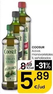 Coosur - A.o.v.e. Monovarietales IL Señalizados