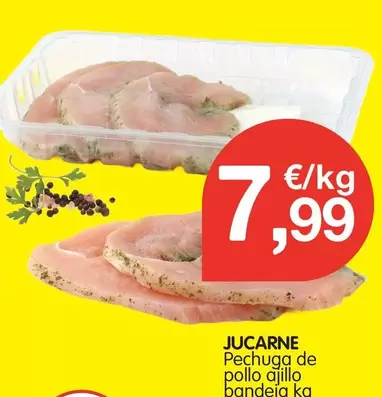 Jucarne - Pechuga De Pollo Aillio Bandeja