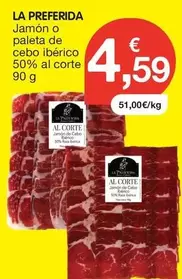 Jamón O Paleta De Cebo Ibérico