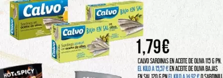 Calvo - Cavo Sardinas En Aceite De Oliva