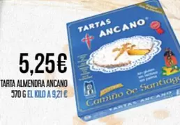 Santiago - Tarta Almendra