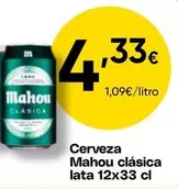 Mahou - Cerveza Clasica Lata 12x