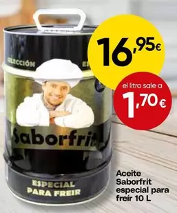 Saborfrit - Aceite Especial Para Freir