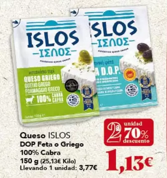 Islos - Queso Dop Feta O Griego 100% Cabra