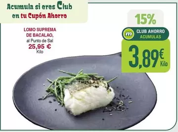 Suprema - Lomo  De Bacalao