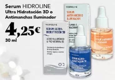 Hidrogenesse - Serum Ultra Hidratación 3D O Antimanchas Iluminador