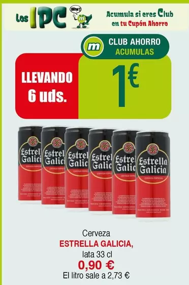 Estrella Galicia - Cerveza