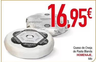 homenaje - Queso De Oveja De Pasta Blanda