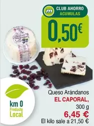 Queso Arandanos
