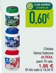 Alteza - Chicles Varios Sabores