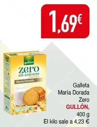Gullón - Galleta Maria Dorada Zero