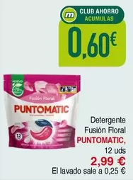 Punto Matic - Detergente Fusión Floral