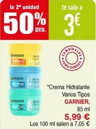 Garnier - Crema Hidratante