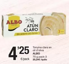 Albo - Tonyina Clara En Oli D'oliva