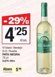 Pata Negra - Vi Blanc Verdejo D.o. Rueda
