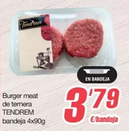 Tendrem - Burger Meat De Ternera