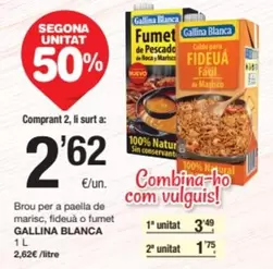 Gallina Blanca - Brou Per A Paella De Marisc, Fideuá O Fumet