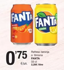 fanta - Refresc Taronja O Llimona