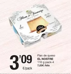El Nostre - Flan De Queso