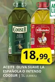 Coosur - Aceite Oliva Suave La Espanola O Intenso
