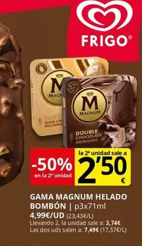 Frigo - Gama Malmum Helado Bombon