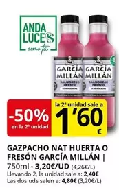 Garcia - Gazpacho Nat Huerta O Fresón  Millán I