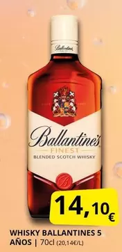 Ballantine's - Whisky 5 Anos