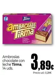 Tirma - Ambrosias Chocolate Con Leche