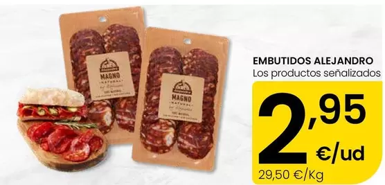 Embutidos Alejandro - Los Productos Senalizados