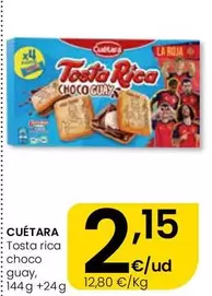 Cuétara - Tosta Rica Choco Guay