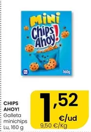 Chips Ahoy - Galleta Minichips Lu