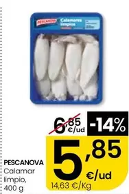 Pescanova - Calamar Limpio