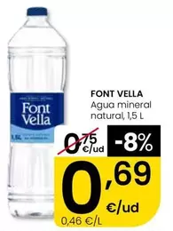Font Vella - Agua Mineral Natural