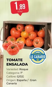 origen - Tomate Ensalada