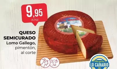 lomo gallego - Queso Semicurado