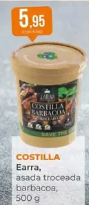 Earra Asada Troceada Barbacoa