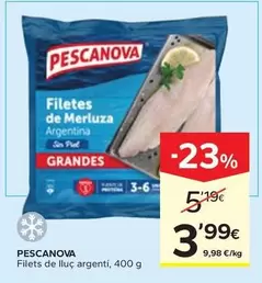 Pescanova - Filets De Lluç Argenti