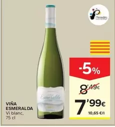 Viña Esmeralda - Vi Blanc