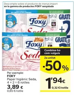 Foxy - Paper Higienic Seda